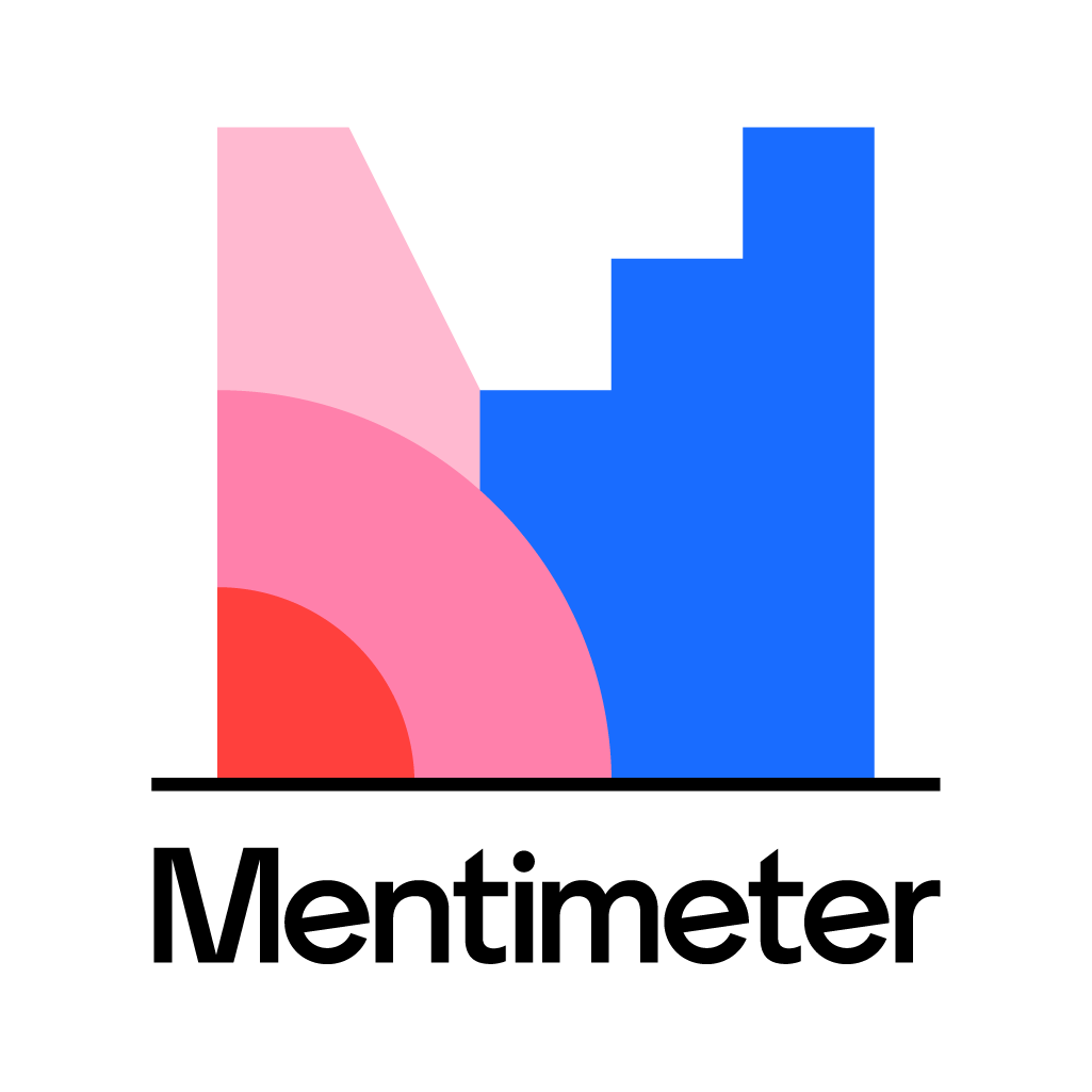 Het logo van Mentimeter.